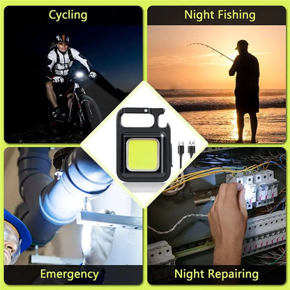 Mini LED Flashlight Keychain