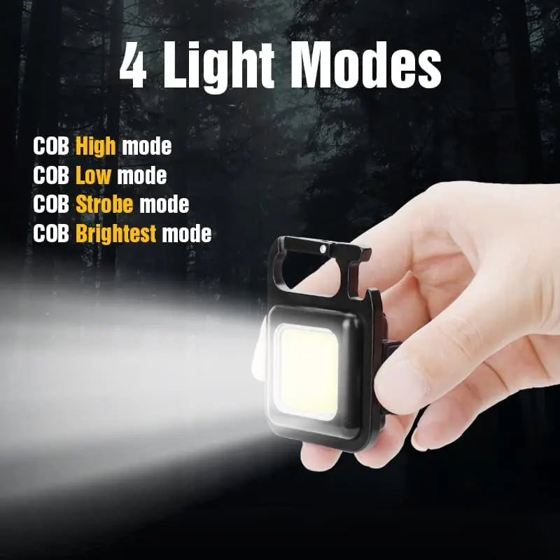 Mini LED Flashlight Keychain