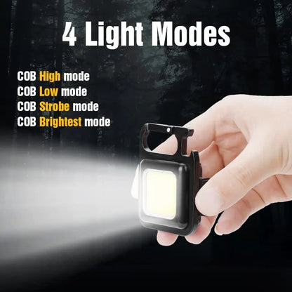 Mini LED Flashlight Keychain