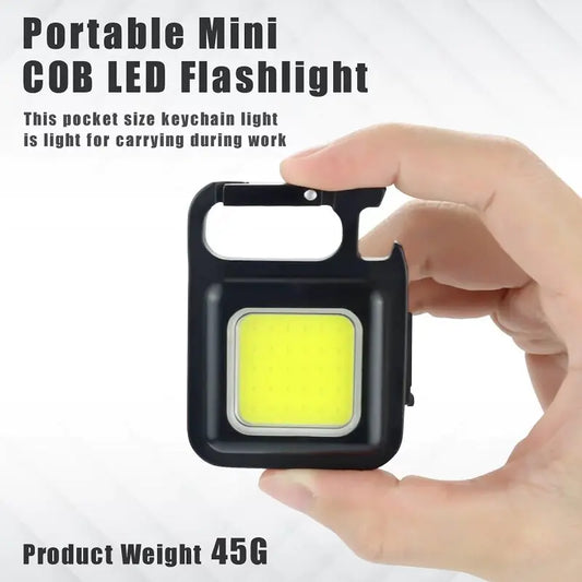 Mini LED Flashlight Keychain